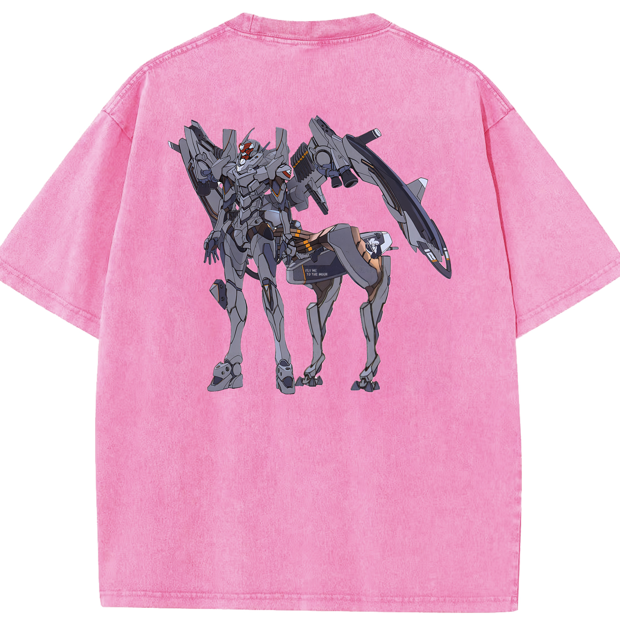 （画像用） EVA 新世紀エヴァンゲリオン 綿100% ヴィンテージ風 半袖Tシャツ（背面プリント）